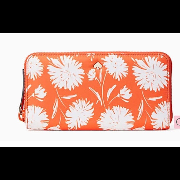 Large continental wild flower wallet - Picture 4 of 7